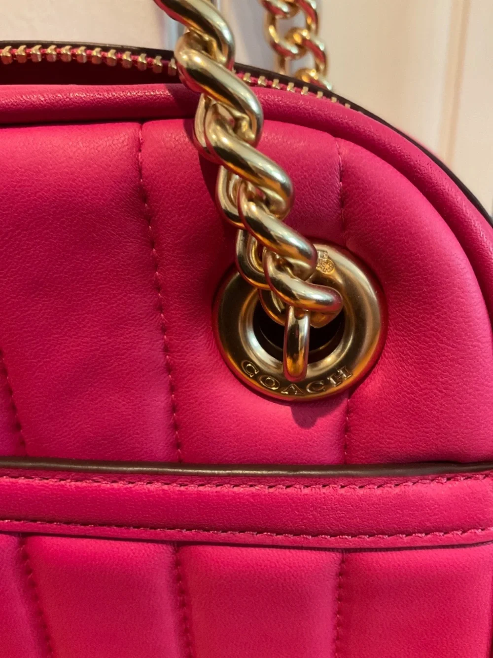 Coach Shoulder Bag (hot pink)